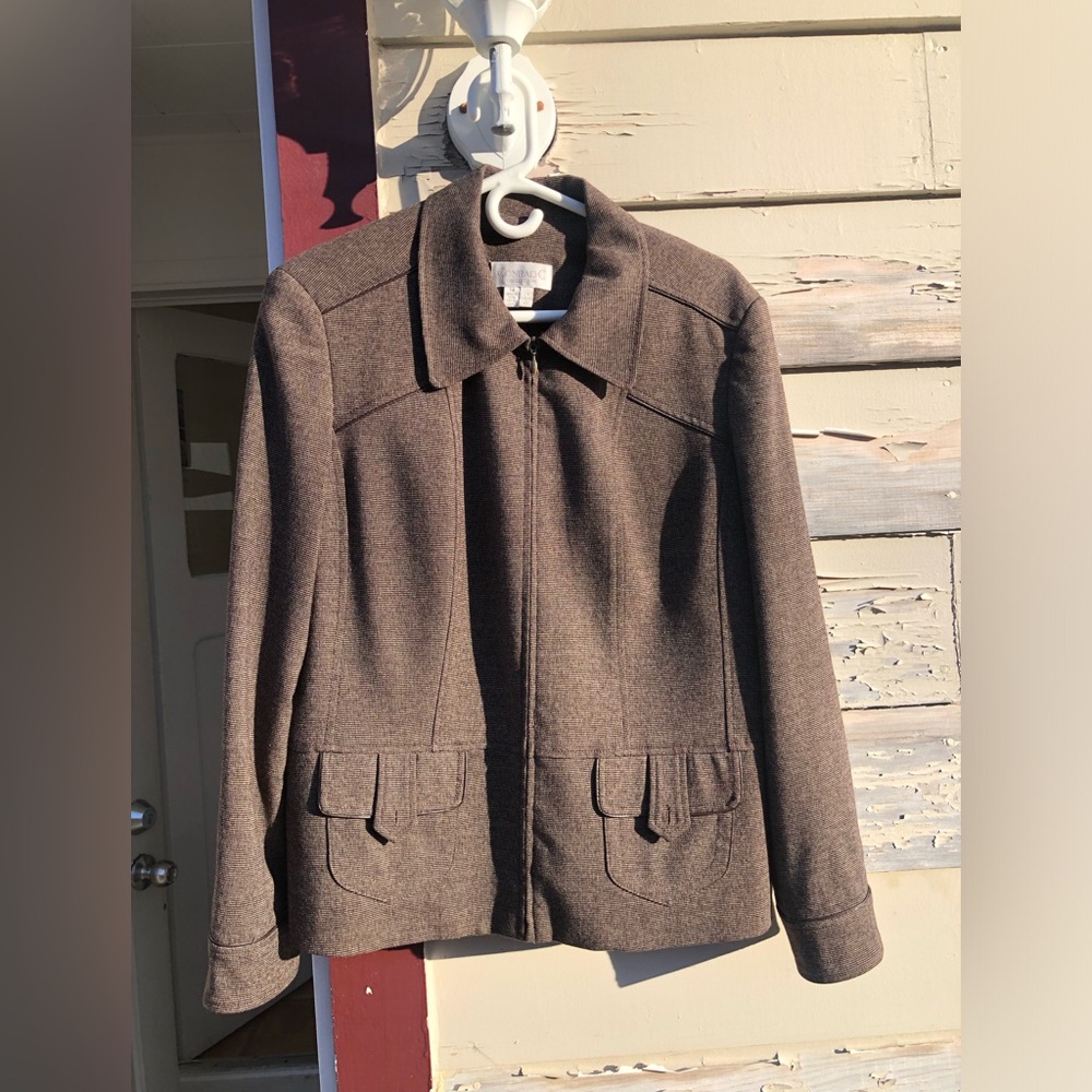 Brown retro blazer